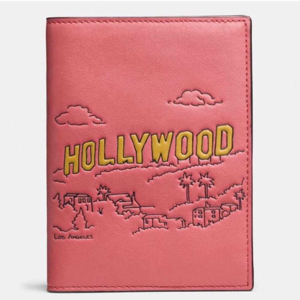 Coach Hollywood Passport Holder